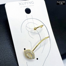 Сережки Xuping14К 10389 «Kaffa»